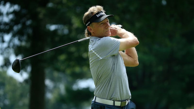 Bernhard Langer erklärt das Geheimnis seiner Drives vom Fairway. (Foto: Getty)