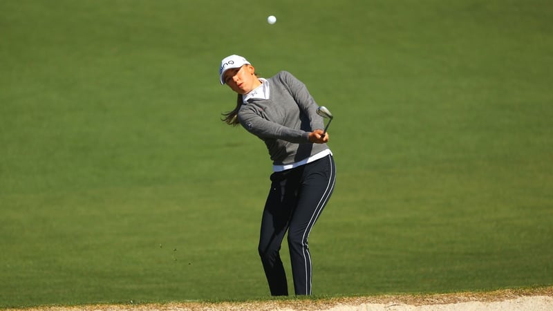 Emma Spitz im Augusta National Golf Club. (Foto: Getty)