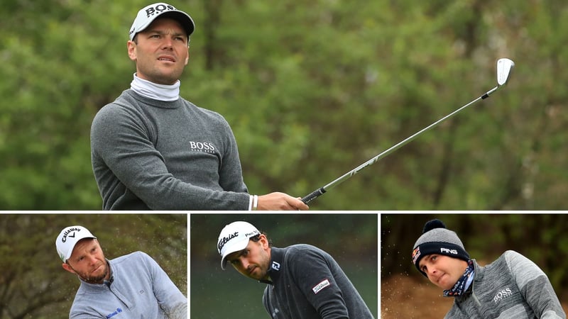 Martin Kaymer, Maximilian Kieffer, Nicolai von Dellingshausen und Matthias Schwab liegen vor dem Finale der Austrian Golf Open der European Tour allesamt in den Top 10. (Foto: Getty)