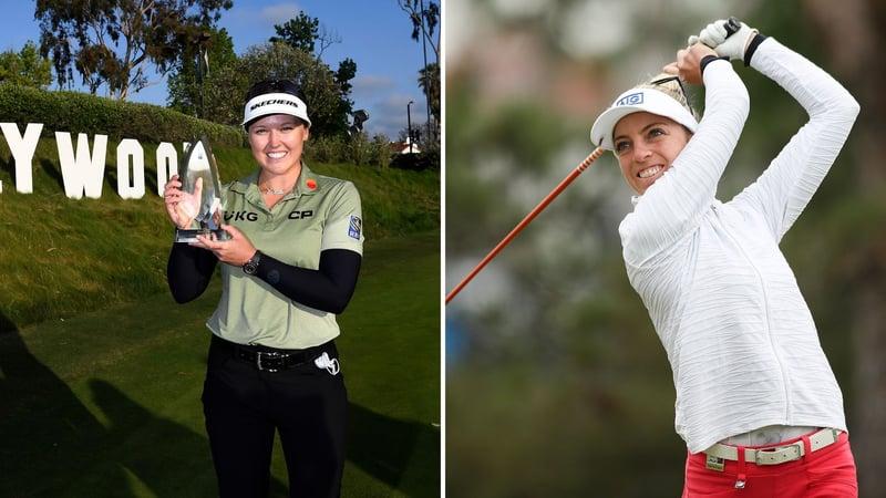 Brooke Henderson triumphiert in Hollywood. Sophia Popov muss sich hinten einreihen. (Foto: Getty)