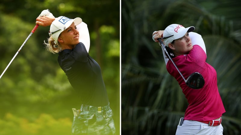 Sophia Popov und Caro Masson liegen auf der LPGA Tour auf T7. (Foto: Getty)