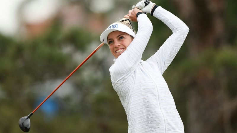 Sophia Popov schaffte bei der Hugel Air Premia LA Open so gerade noch den Cut. (Foto: Getty)