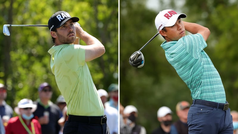 Matthew Wolff (li.) und Collin Morikawa sind gute Kumpels. (Foto: Getty)