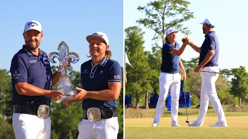 Marc Leishman und Cameron Smith gewinnen das einzige Team-Event der PGA Tour. (Foto: Getty)