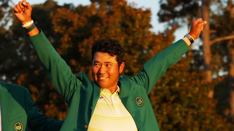 Hideki Matsuyama gewinnt das US Masters 2021. (Foto: Getty)