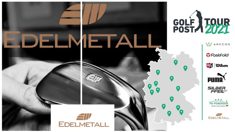 EDELMETALL bei der Golf Post Tour 2021. (Foto: Golf Post)