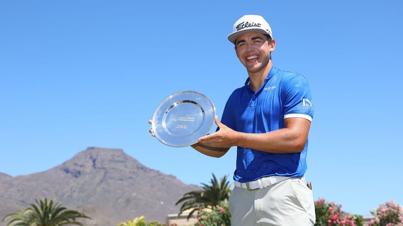 Garrick Higgo gewinnt schon wieder auf der European Tour. (Foto: Getty)