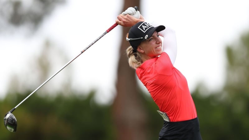 Sophia Popov im Halbfinale des Bank of Hope LPGA Matchplay. (Foto: Getty)