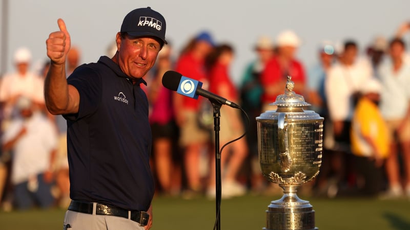 Phil Mickelson gewinnt die PGA Championship 2021. (Foto: Getty)