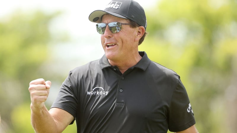 Die PGA Championship 2021 LIVE. Phil Mickelson beim Moving Day. (Foto: Getty)