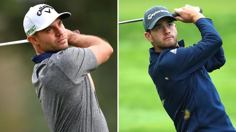 Bernd Ritthammer und Max Schmitt auf der European Tour. (Foto: Getty)