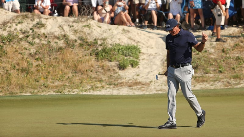 Phil Mickelson und der Ocean Course machen die PGA Championship zu einem wirklichen Highlight. Die Back Nine. (Foto: Getty)