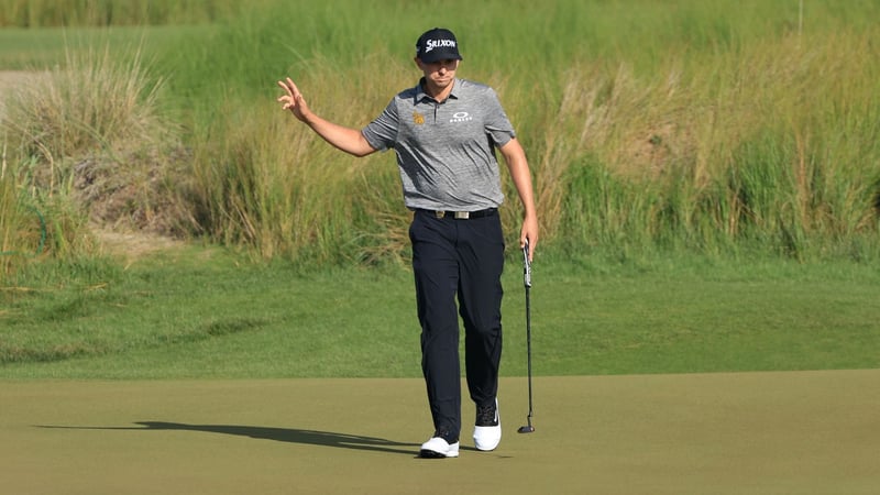 John Catlin ist bei der PGA Championship zu langsam unterwegs. (Foto: Getty)
