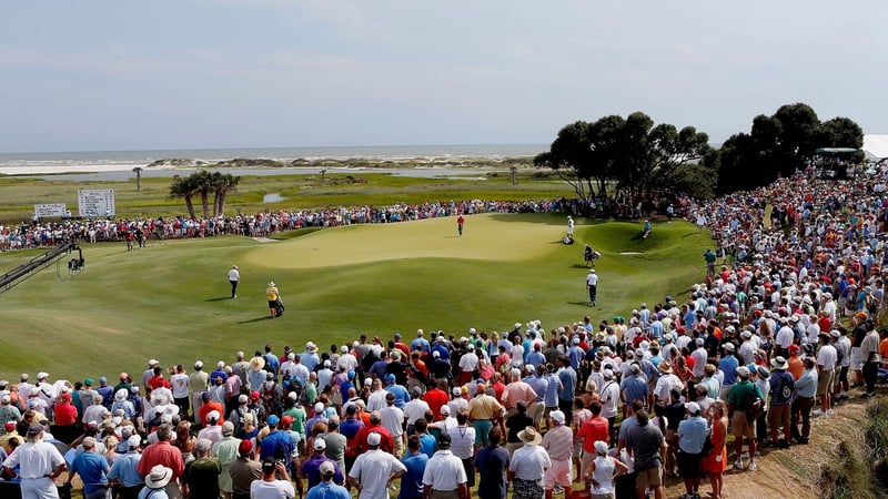 Vorne das malerische Grün, im Hintergrund der Atlantik. Der Ocean Course auf Kiawah Islands ist einer der berühmtesten Strandkurse der Welt. (Foto: Getty)