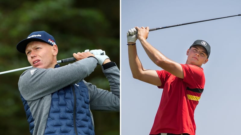 Matthias Schmid und Jannik De Bruyn dürfen bei der Porsche European Open Profi-Erfahrungen sammeln. (Foto: U.COM)