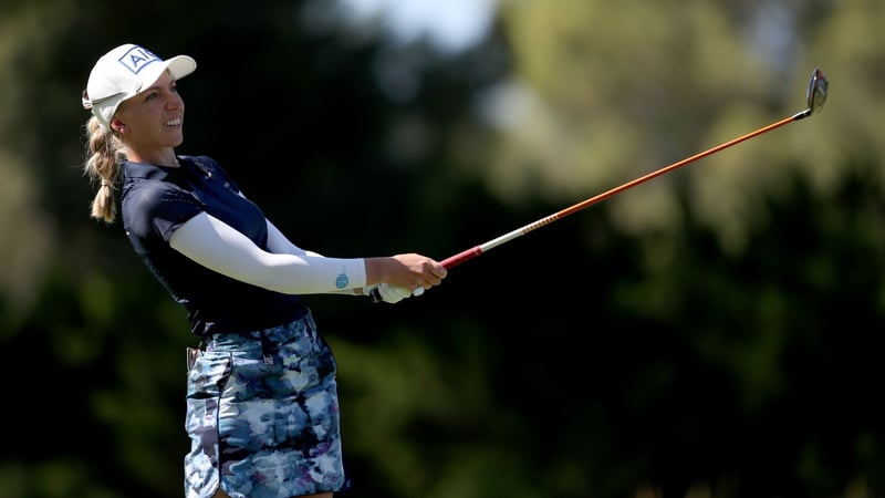 Sophia Popov spielte auf der LPGA Tour ein tolles Turnier. (Foto: Getty)