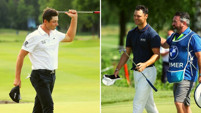 Viktor Hovland erwehrte sich den Angriffen von Martin Kaymer und gewinnt erstmals auf der European Tour. (Foto: Getty)