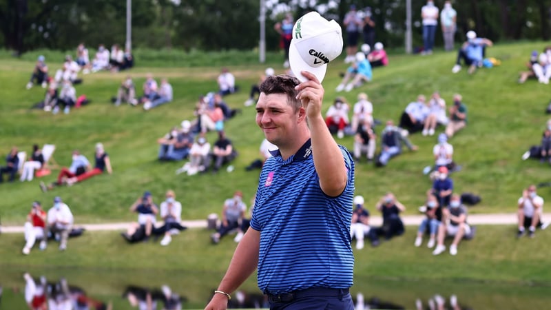 Marcus Armitage bei der Porsche European Open. (Foto: Getty)