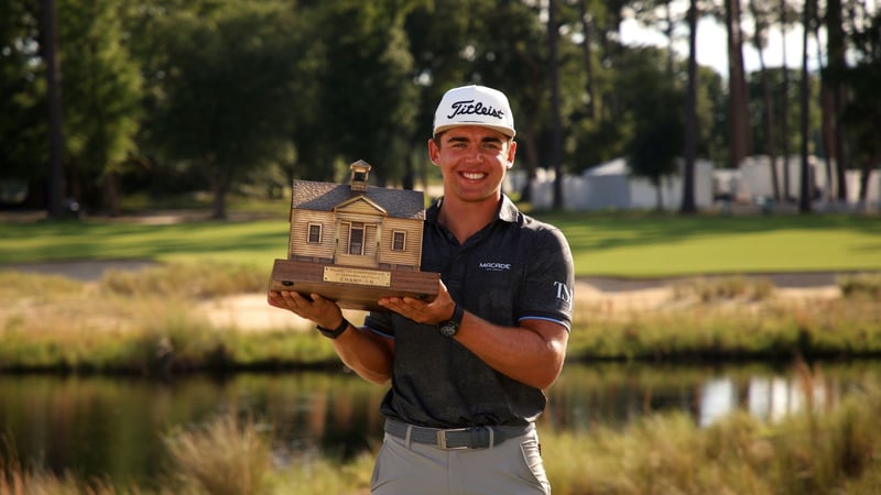 Garrick Higgo gewinnt sein erstes Turnier auf der PGA Tour. (Foto. Getty)