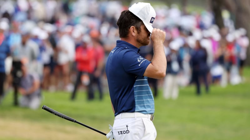 So dicht dran und am Ende doch wieder gescheitert. Louis Oosthuizen wird Zweiter bei den US Open 2021. (Foto: Getty)