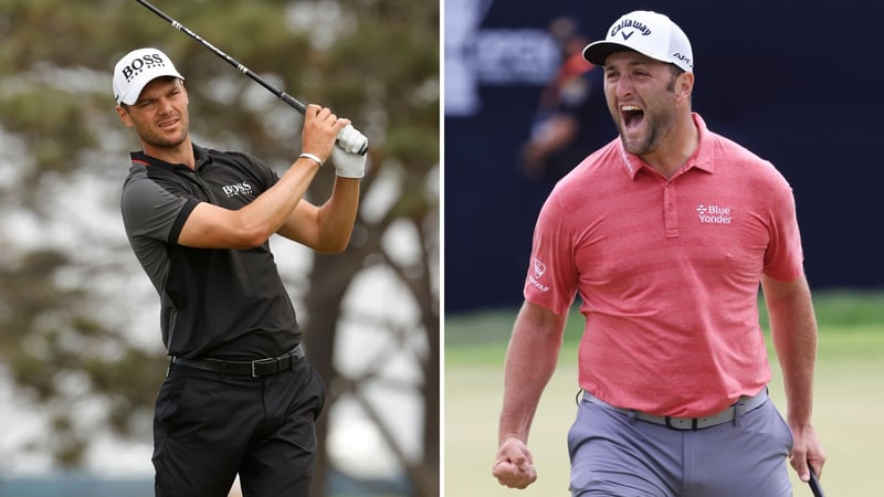 Martin Kaymer und der Sieger der US Open 2021: Jon Rahm. (Foto: G)