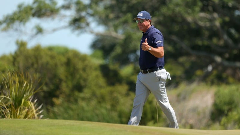 Phil Mickelson geht mit einem guten Gefühl in die US Open 2021. (Foto: Getty)