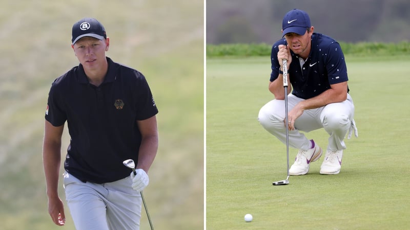 Matthias Schmid und Rory McIlroy erlebten einen schwierigen zweiten Tag. (Foto: Getty)