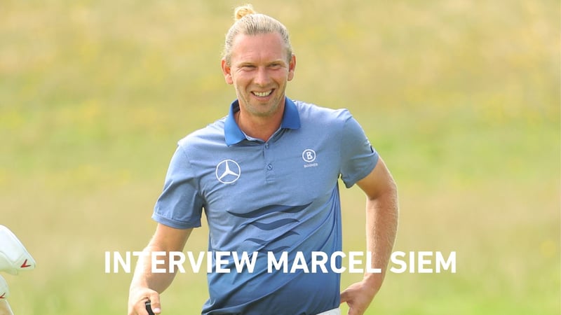 Marcel Siem im Interview nach der zweiten Runde der British Open 2021. (Foto: Getty)