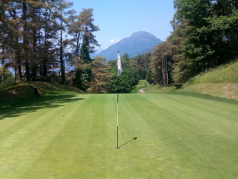 Menaggio & Cadenabbia Golf Club – Abschlagen, wo George Clooney spielt