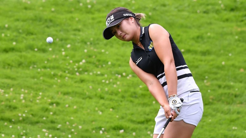 Jeongeun Lee dominiert die Evian Championship. (Foto: Getty)