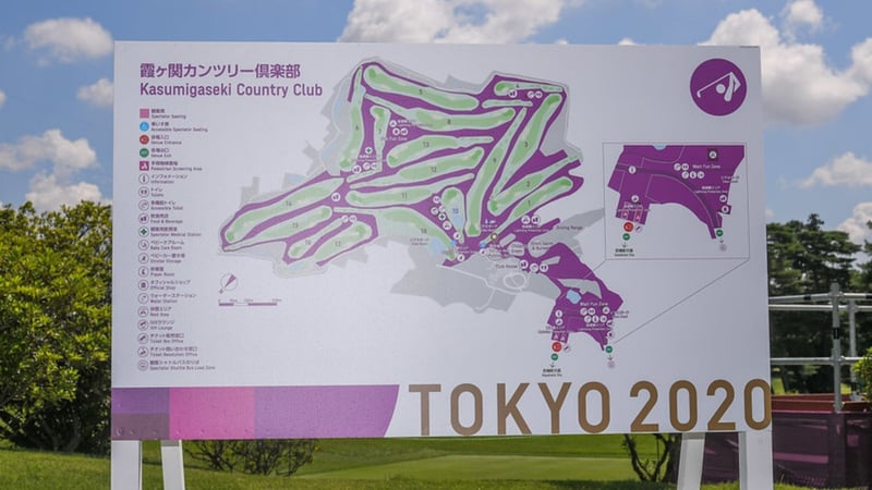 Das olympische Golfturnier wird auf dem East Course des Kasumigaseki Country Club gespielt. (Foto: IGF/Ben Jared)