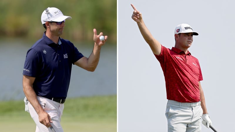Cameron Tringale (li.) führt auf der PGA Tour vor Gary Woodland. (Foto: Getty)