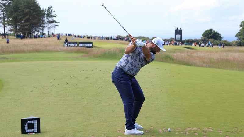 Das Geheimnis hinter Jon Rahm's kurzem Rückschwung: Der Spanier kam mit einer körperlichen Einschränkung zur Welt. (Foto: Getty)