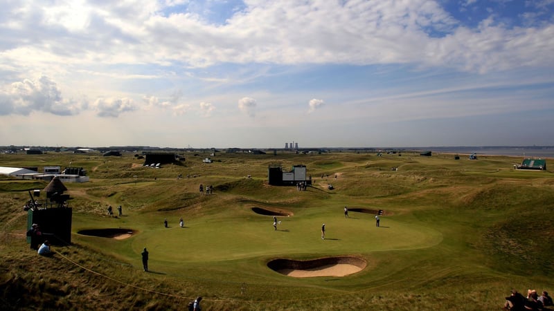 Blick über den fantastischen Golfplatz des Royal St. George's Golf Club. (Foto: Getty)