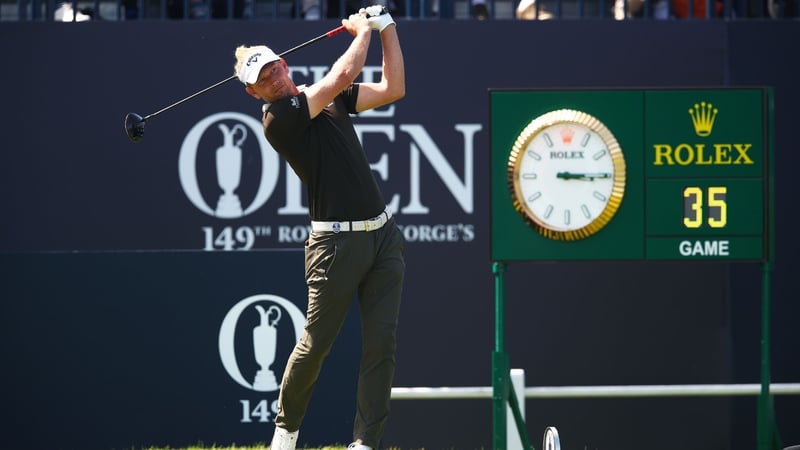 Marcel Siem bleibt trotz verkorkstem 14. Loch unter den ersten Zehn. (Foto: Getty)