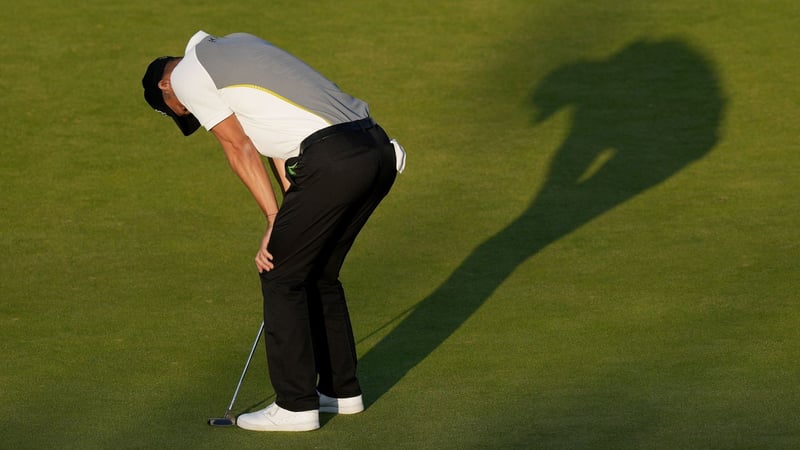 Die Enttäuschung bei Martin Kaymer nach dem verpassten Birdie-Putt war groß. (Foto: Getty)