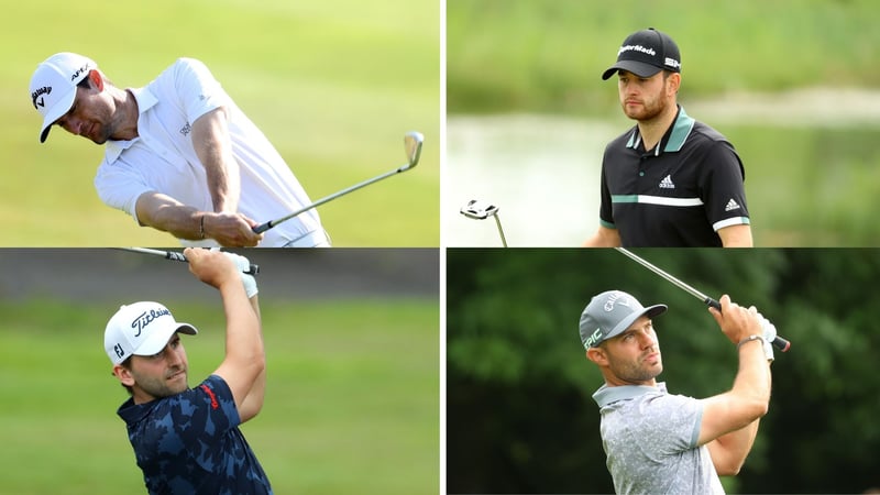 Sebastian Heisele, Max Schmitt, Nicolai Von Dellingshausen und Bernd Ritthammer erspielten das gleiche Ergebnis (Foto: Getty)