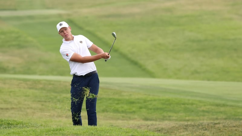 Matthias Schmid bei der US Open 2021 (Foto: Getty)