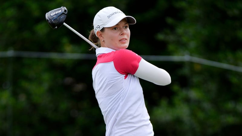Esther Henseleit geht zum ersten Mal im letzten Flight in die Finalrunde auf der LPGA Tour.
