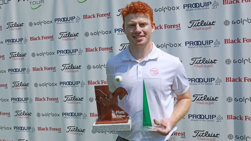 Amateur Robert Foley gewinnt in St. Pölten auf der Pro Golf Tour. (Foto: Pro Golf Tour)