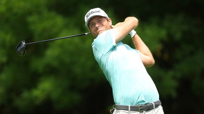 Lucas Bjerregard führt nach zwei Runden auf der European Tour. (Foto: Getty)