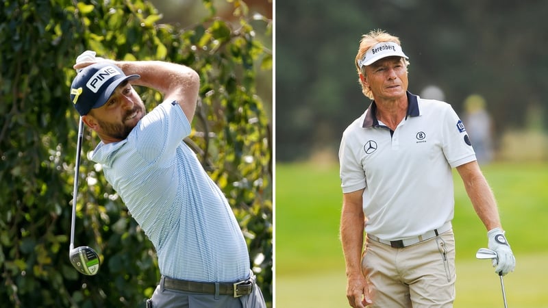 Stephan Jäger und Bernhard Langer werden bei ihren Turnieren auf der Korn Ferry Tour und PGA Tour Champions jeweils Zweiter. (Foto: Getty)