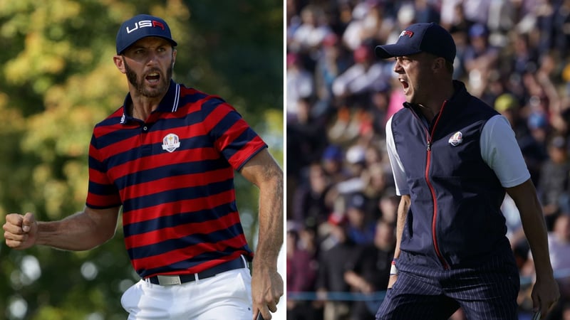 Dustin Johnson und Justin Thomas sind für den Ryder Cup 2021 bereits fest gesetzt. (Foto: Getty)