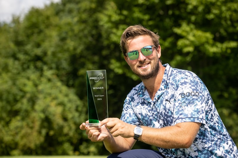 Der Sieger der Wolf Open 2021: Mathieu Decottignies Lafon (Foto: Pro Golf Tour)