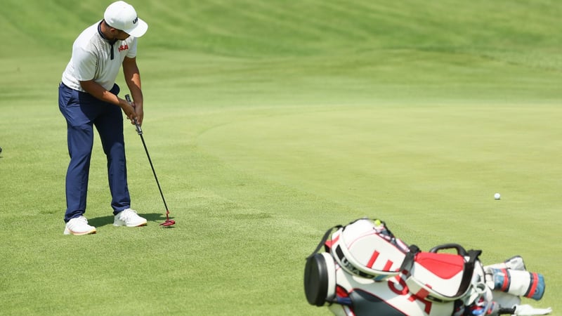 Xander Schauffele WITB: Bei Olympia mit USA anstelle vom Callaway Bag unterwegs. (Foto: Getty)