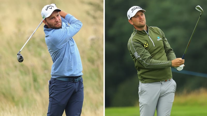 Max Kieffer und Bernd Wiesberger zeigen zum Auftakt der Cazoo Classic eine schöne Runde (Foto: Getty)