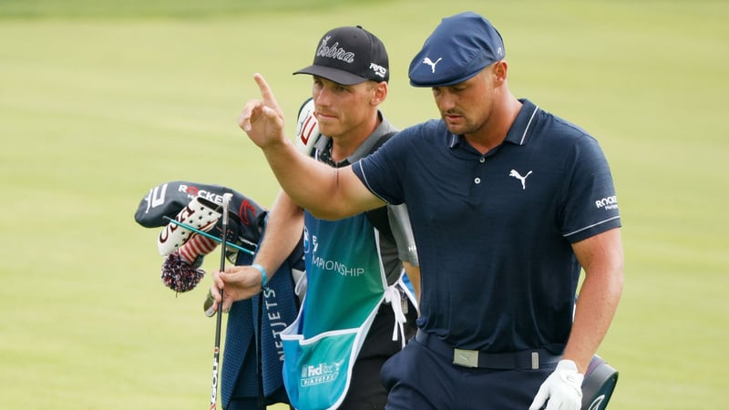 Bryson DeChambeau übernimmt die Führung bei der BMW Championship 2021 auf der PGA Tour. (Foto: Getty)