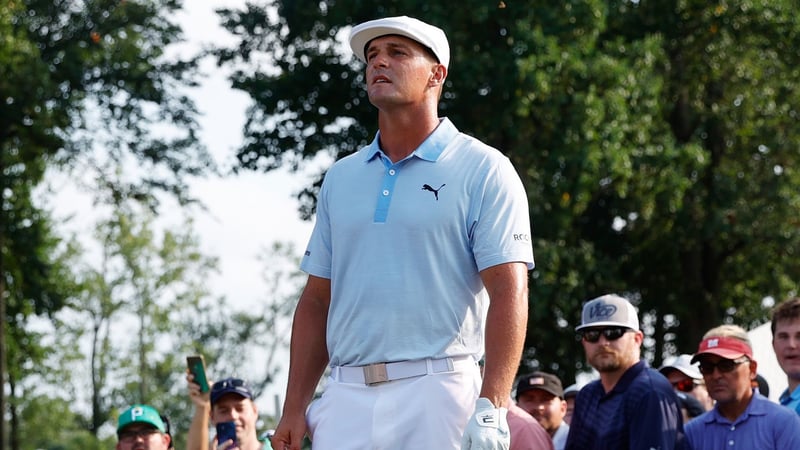 Bryson DeChambeau liegt auch nach der dritten Runde der BMW Championship 2021 in Führung. (Foto: Getty)