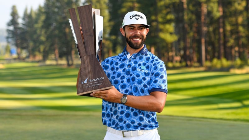 Glücklich über seinen ersten Titel auf der PGA Tour: Erik van Rooyen. (Foto: Getty)