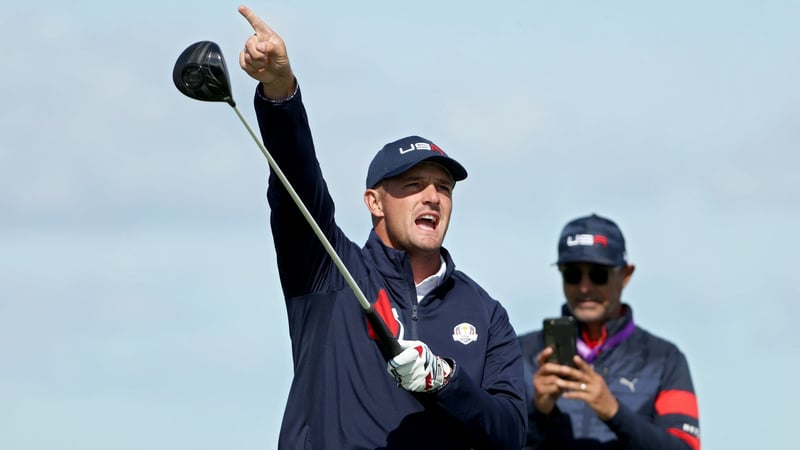 Bryson DeChambeau ist diese Woche auf Abwägen unterwegs: auf der Pro Long Drive's Championship (Foto: Getty)